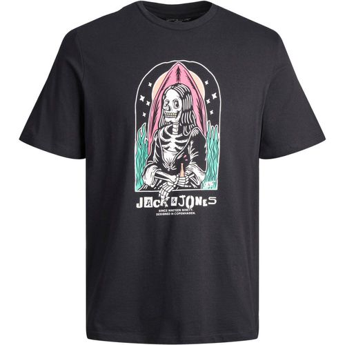 T-shirt Standard Fit Col ras du cou Manches courtes en coton Noah - jack & jones - Modalova