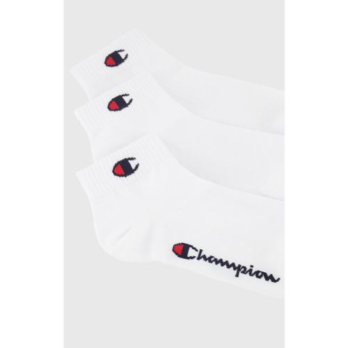 Lot de 3 chaussettes basse - Blanc - Champion - Modalova