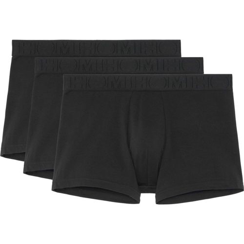 Lot de 3 boxer noir en coton - HOM - Modalova