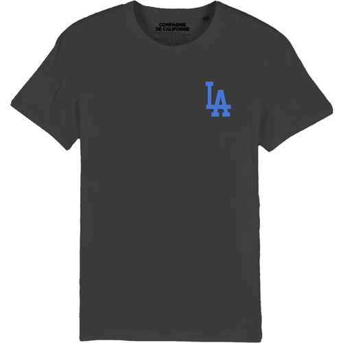 Tee-shirt MC - LA Gris foncé - Compagnie de Californie - Modalova