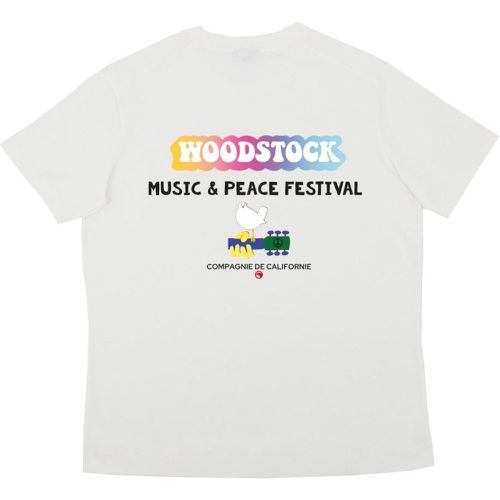 Tee-shirt manches courtes Woodstock - Compagnie de Californie - Modalova