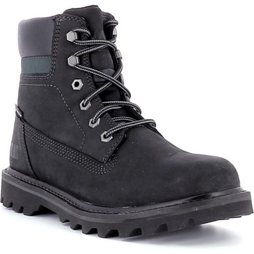 Boots black DepleteWP en cuir - Caterpillar - Modalova