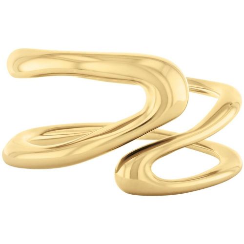 Bague Ck Statement Links - 35000752 Acier - Calvin Klein Bijoux - Modalova