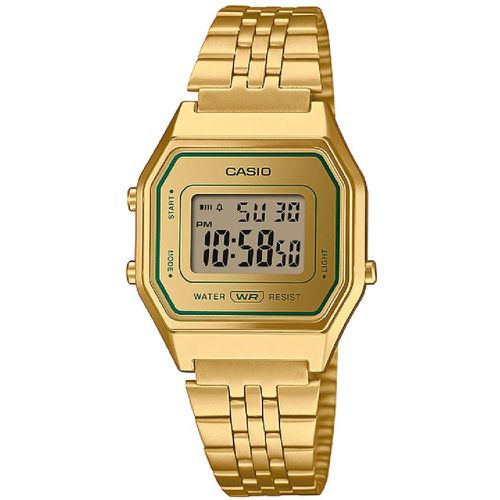 Montre Mixte - LA680WEGV-9AEF Bracelet Acier - Casio - Modalova