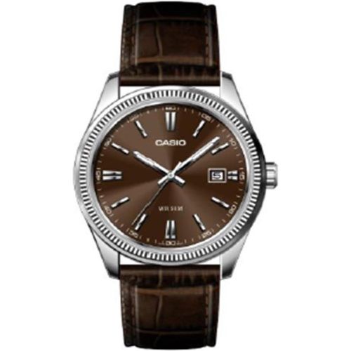 Montre Timeless Collection Men - MTP-1302PL-5AVEF Bracelet Cuir - Casio - Modalova