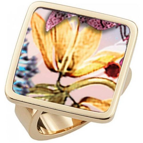 Bague Christian Lacroix FLOWER ZONE X26260D - Bague Carrée Fleurs - Christian Lacroix Bijoux - Modalova