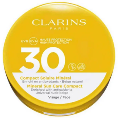 Compact Solaire Minéral Spf30 Visage - Clarins - Modalova