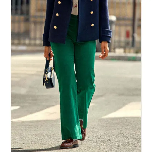 Pantalon SONNY VELOURS en coton - La Petite Etoile - Modalova