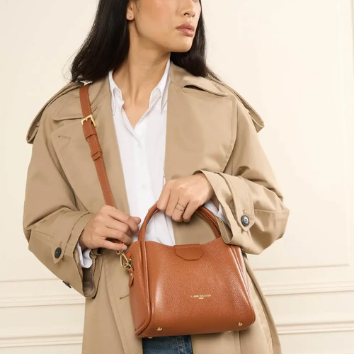 Sac à main Aimantée S Ida Double en cuir - Lancaster Maroquinerie - Modalova