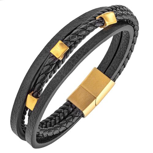 Bracelet 682288 en cuir - All Blacks Bijoux - Modalova