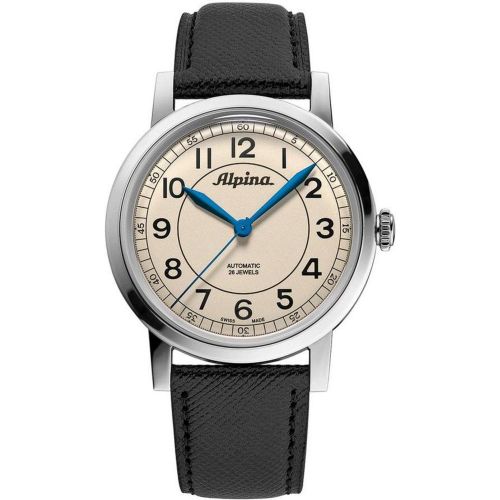 Montre ALPINA Heritage - AL-520BG3SH6 Bracelet Cuir - Alpina Montres - Modalova
