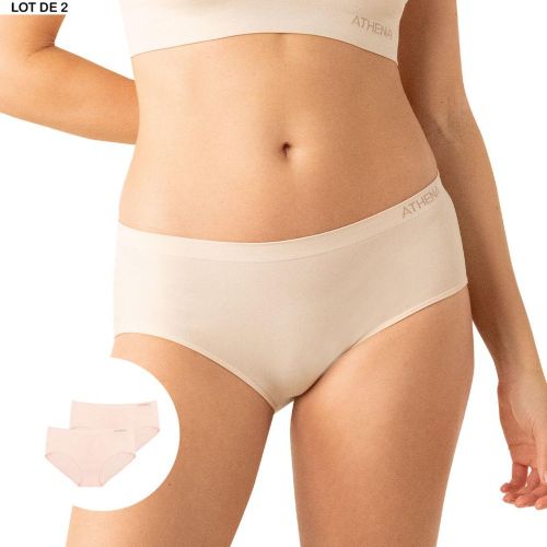 Lot de 2 hipsters sans coutures My Petit Prix - Athena - Modalova