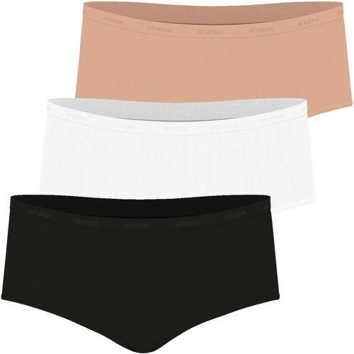 Lot de 3 boxers Ecopack Basic en coton - Athena - Modalova