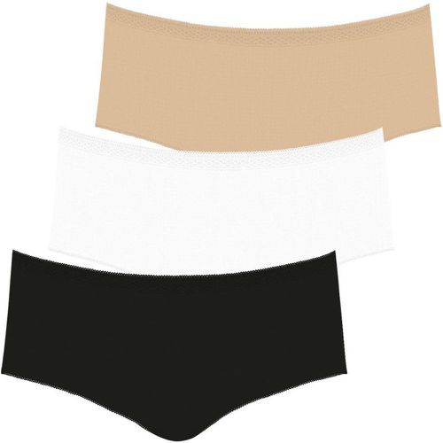 Lot de 3 boxers Ecopack Trio Essentiels en coton - Athena - Modalova