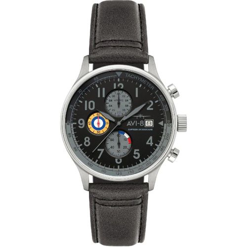 Montre Hawker Hurricane Classic Chronograph - AV-4011-0U Bracelet Cuir - Avi-8 - Modalova