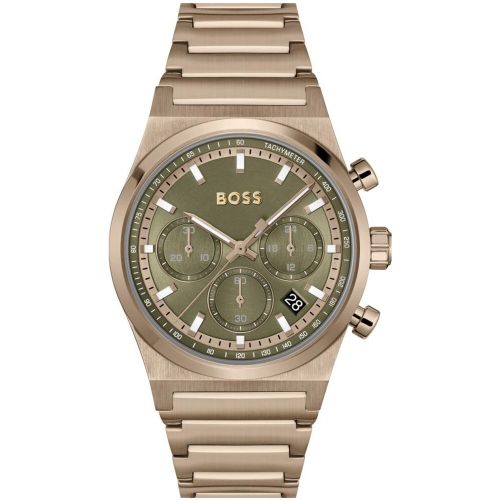 Montre Candor Chrono - 1514222 Bracelet Acier - Boss - Modalova
