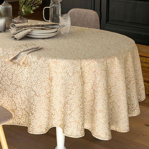 Nappe ronde en coton VEGETA beige - Becquet - Modalova