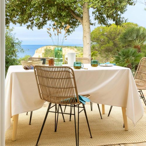 Nappe PEACHSKIN 140x140 beige - Becquet - Modalova