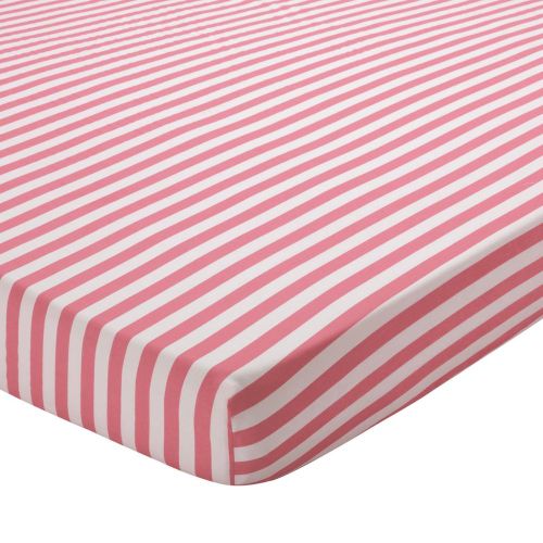 Drap housse en coton ANDERSON à rayures bonbon - Becquet - Modalova