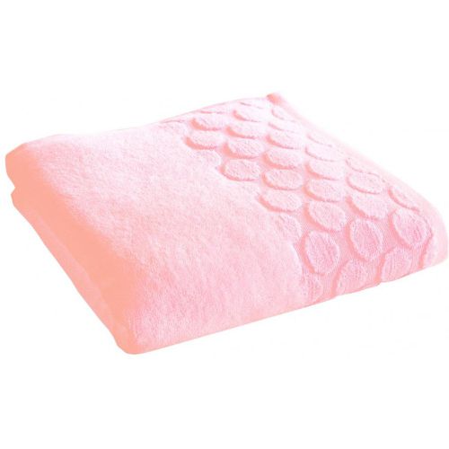 Drap de bain rose CERCLE en coton - Becquet - Modalova