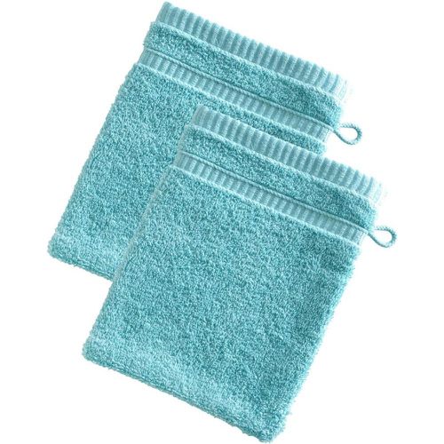 Lot de 2 Gants de toilette aqua BANDESECHELLE - Becquet - Modalova