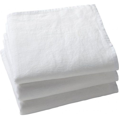 Lot de 3 serviettes de table LINA en lin - Becquet - Modalova