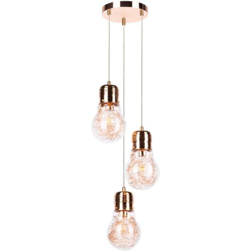 Ampoule pendante 60W Cuivre 3XE27 - Britop Lighting - Modalova