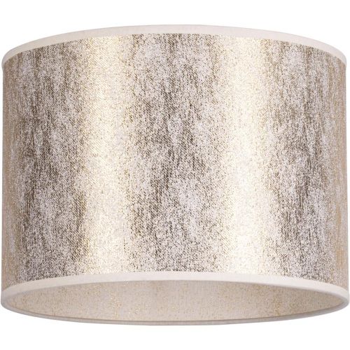 Abat-jour cylindrique E27 Tissu argenté - Britop Lighting - Modalova