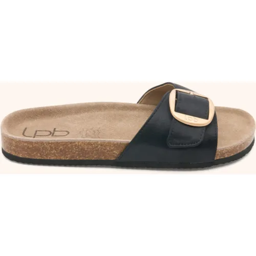 Mules FLEURICE en satin noir - Les Petites Bombes - Modalova