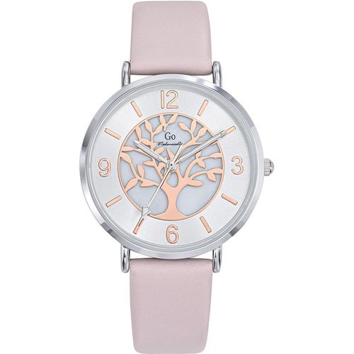 Montre 699502 avec bracelet en cuir - Go Mademoiselle - Modalova