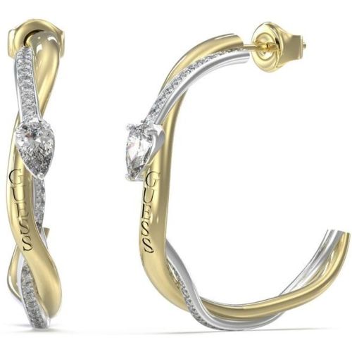 Boucles oreilles Twist JUBE05063JWYGRH Acier - Guess Bijoux - Modalova