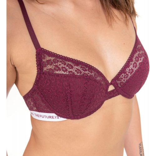 Soutien-gorge coques fines armatures - Rouge - Dorina - Modalova