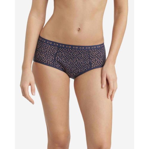 Shorty menstruel bio flux abondant Bleu - Protect en coton - Dim - Modalova
