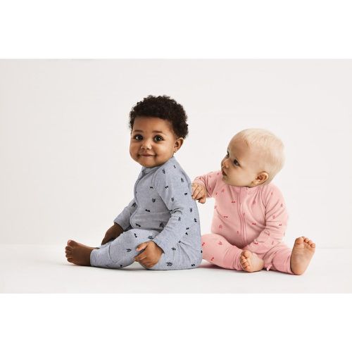 Pyjama zippé bouclette en coton - Dim Baby - Modalova