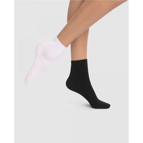 Lot de 2 paires de socquettes / - Dim Chaussant - Modalova