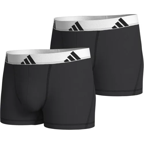 Lot de 2 boxers Active Flex Cotton Adidasport blanc en coton - Eminence - Modalova