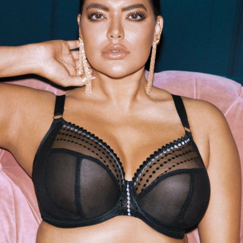 Soutien-gorge plongeant Noir - Elomi - Modalova