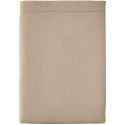 Drap plat uni en percale de coton, Made in France, PREMIÈRE, lin - Essix - Modalova