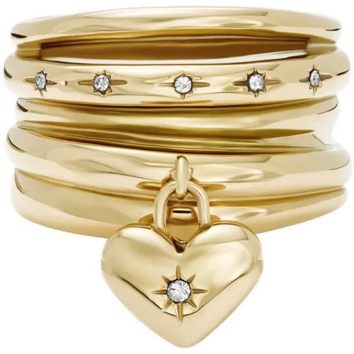 Bague Love Sadie - JF04834710 Acier inoxydable - Fossil Bijoux - Modalova