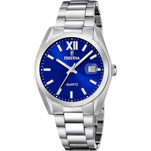 Montre Acero Clasico - F20707-4 Bracelet Acier Argenté - Festina - Modalova