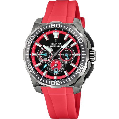 Montre Chrono Bike - F20725-5 Bracelet Résine - Festina - Modalova