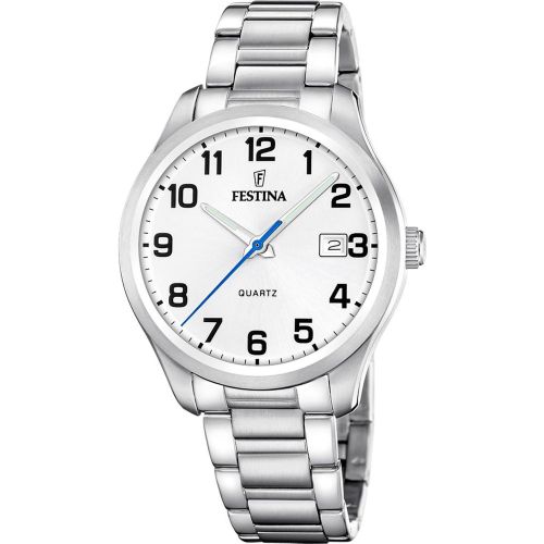 Montre Acero Clasico - F20736-1 Bracelet Acier - Festina - Modalova