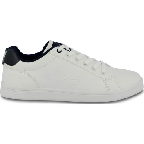 Baskets homme DARLY blanc et marine - Kaporal - Modalova