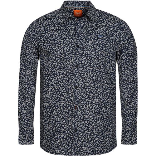 Chemise Manches Longues en coton BEVY bleu - Kaporal - Modalova