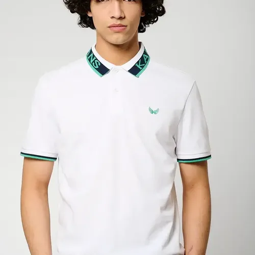 Polo M Courtes en coton TOBY White - Kaporal - Modalova