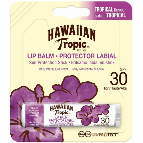 Baume à lèvres protecteur - Anti rayons UV - SPF30 - Hawaiian Tropic - Modalova