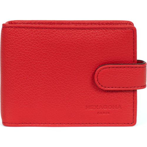 Porte-cartes Cuir CONFORT Fraise Asa - Hexagona - Modalova