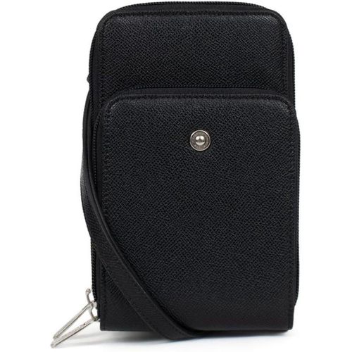 Pochette téléphone avec porte-cartes Stop RFID Cuir AVA en toile Alma - Hexagona - Modalova