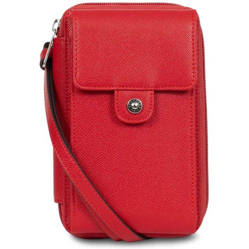 Pochette téléphone avec portefeuille Stop RFID Cuir AVA en toile Pey - Hexagona - Modalova