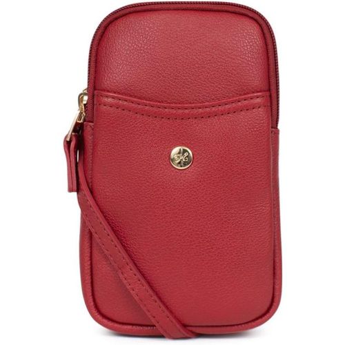 Pochette téléphone LUNA foncé en cuir Maëlys Kai - Hexagona - Modalova